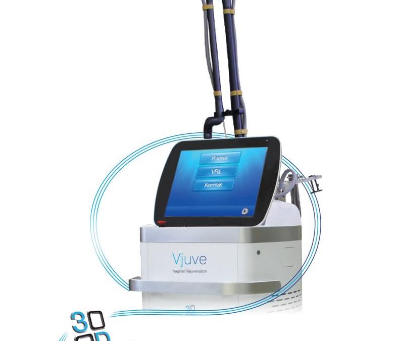 Vjuve vaginal rejuvenation laser system with touchscreen display