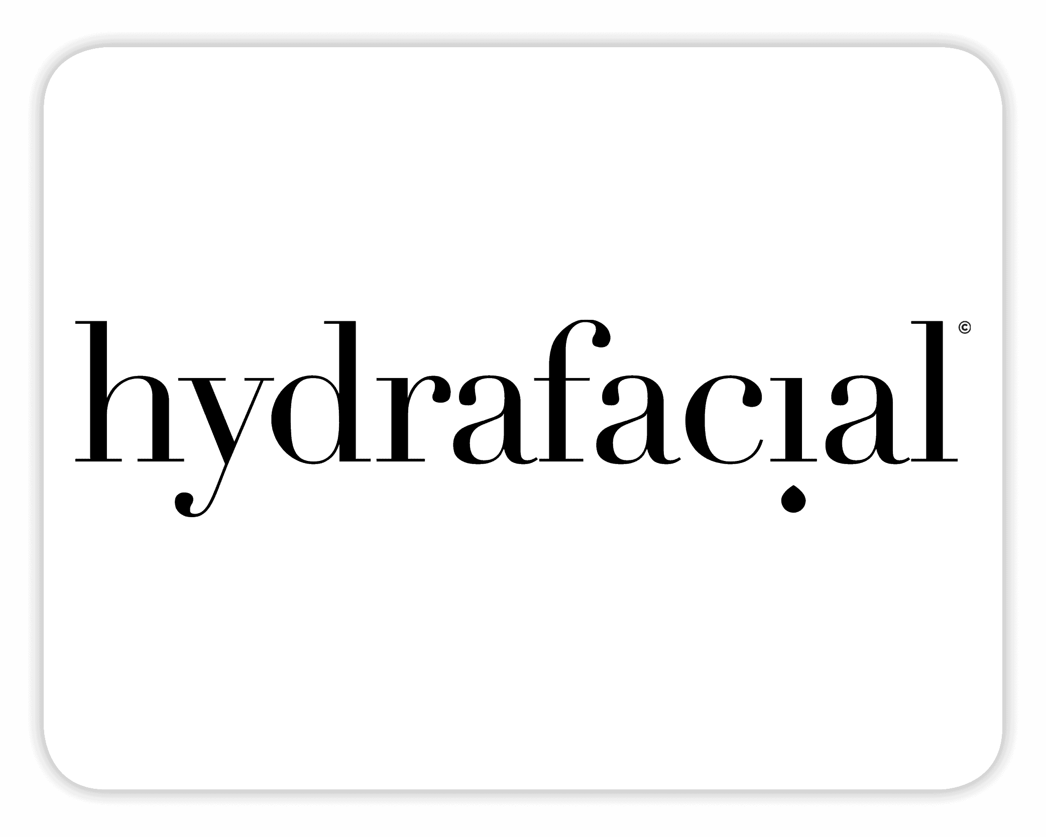 RejuvaMed Health & Wellness | Home Redesign Hydrafacial registered trademark logo on white background