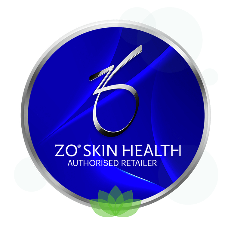 ZO Skin Health authorised retailer circular blue logo badge