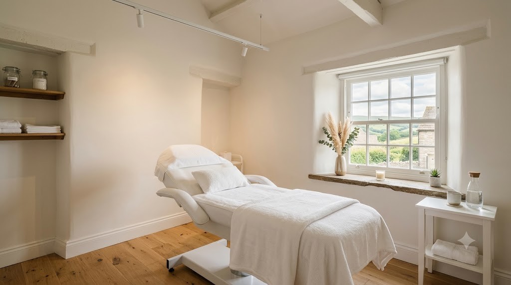Treatment room at RejuvaMed Clitheroe clinic