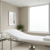 Treatment room prepared for polynucleotide treatment Treatment room prepared for polynucleotide treatment at RejuvaMed in Clitheroe, Lancashire