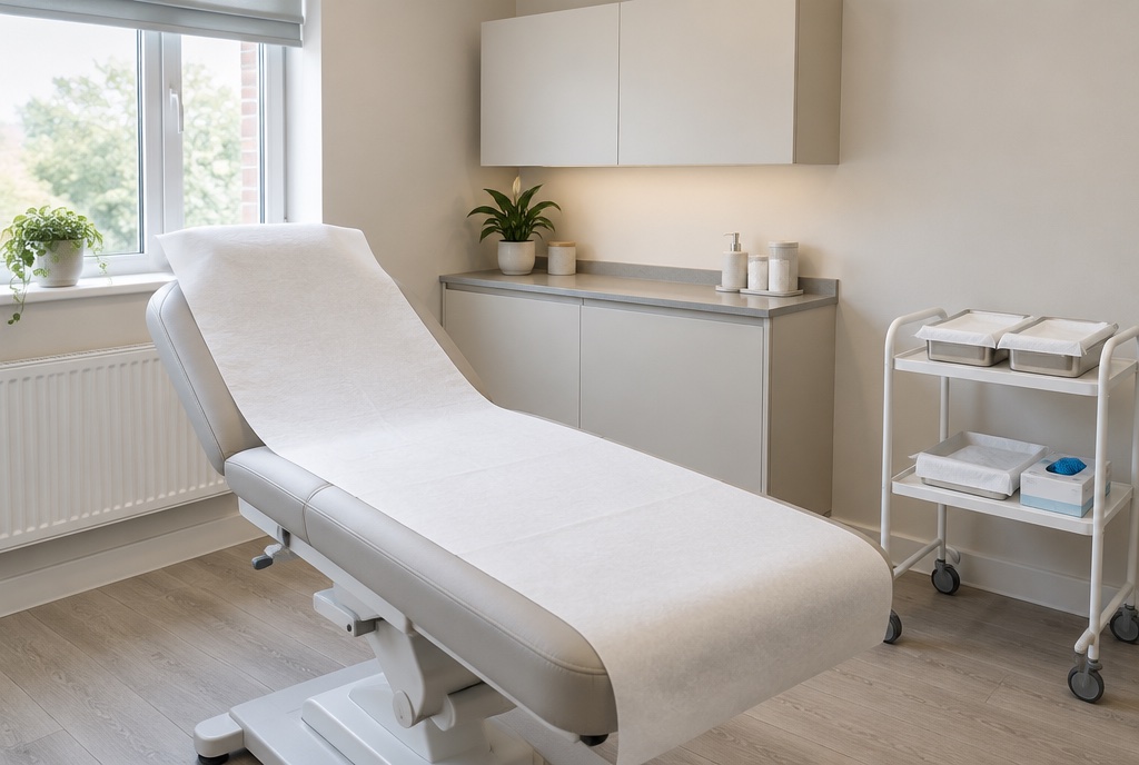 RejuvaMed Health & Wellness | Liquid Rhinoplasty: Is It Right for You? clean, tidy treatment room in a medical aesthetics clinic